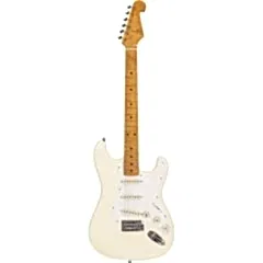 SX Stratocaster Elektro Gitar (Vintage White)