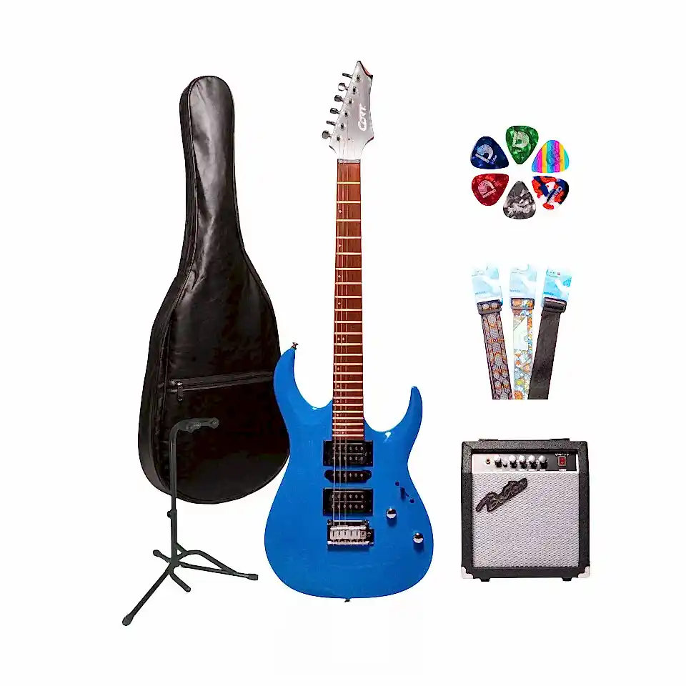 Cort X200CBL - Elektro Gitar Seti