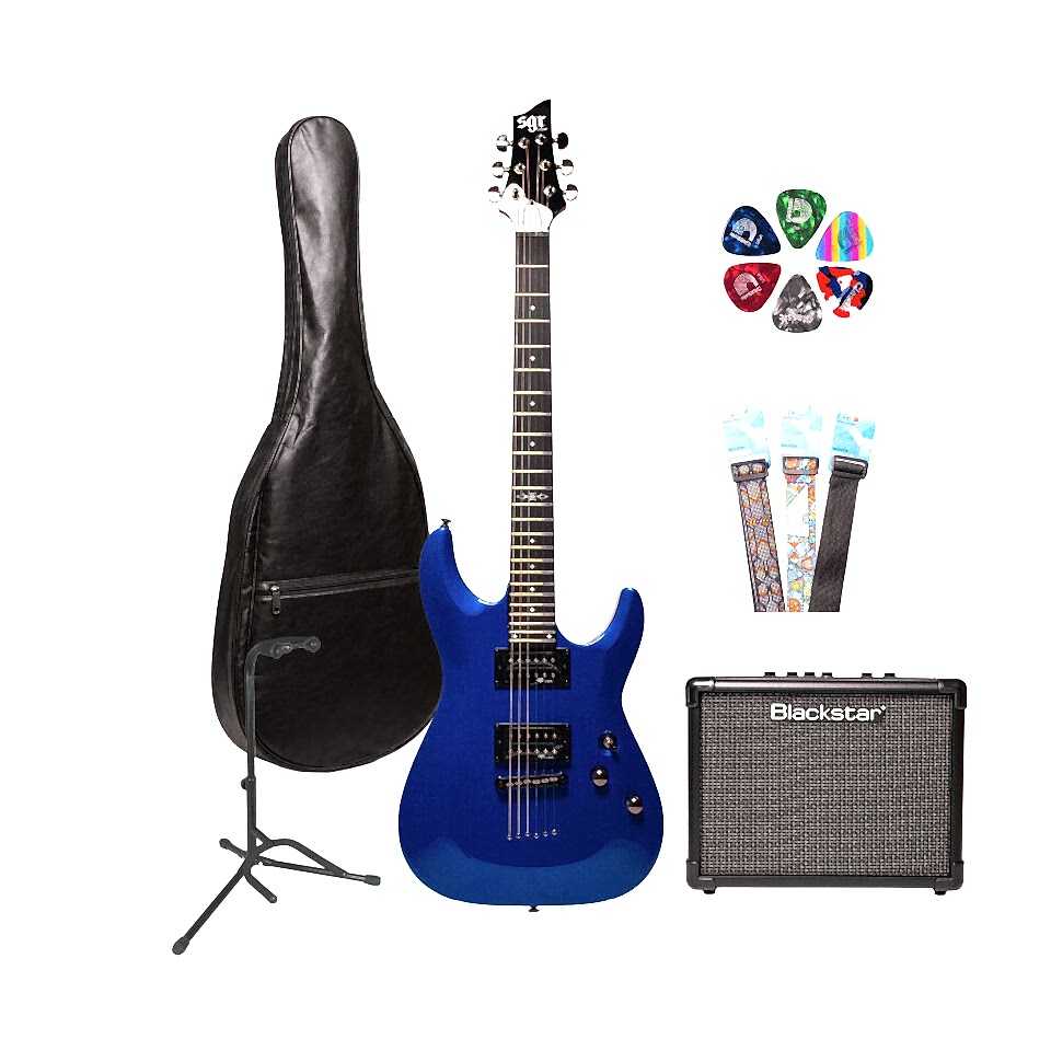 Schecter Elektro Gitar + Blackstar Amfi - Elektro Gitar Seti